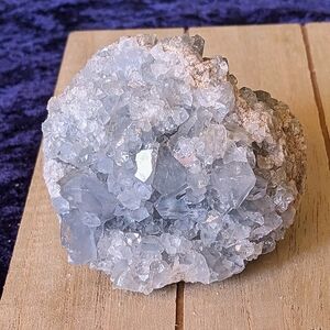 ✨CELESTiTE DRUZY ⭐ higher communication ✨Throat & 3rd Eye rough Crystal Specimen